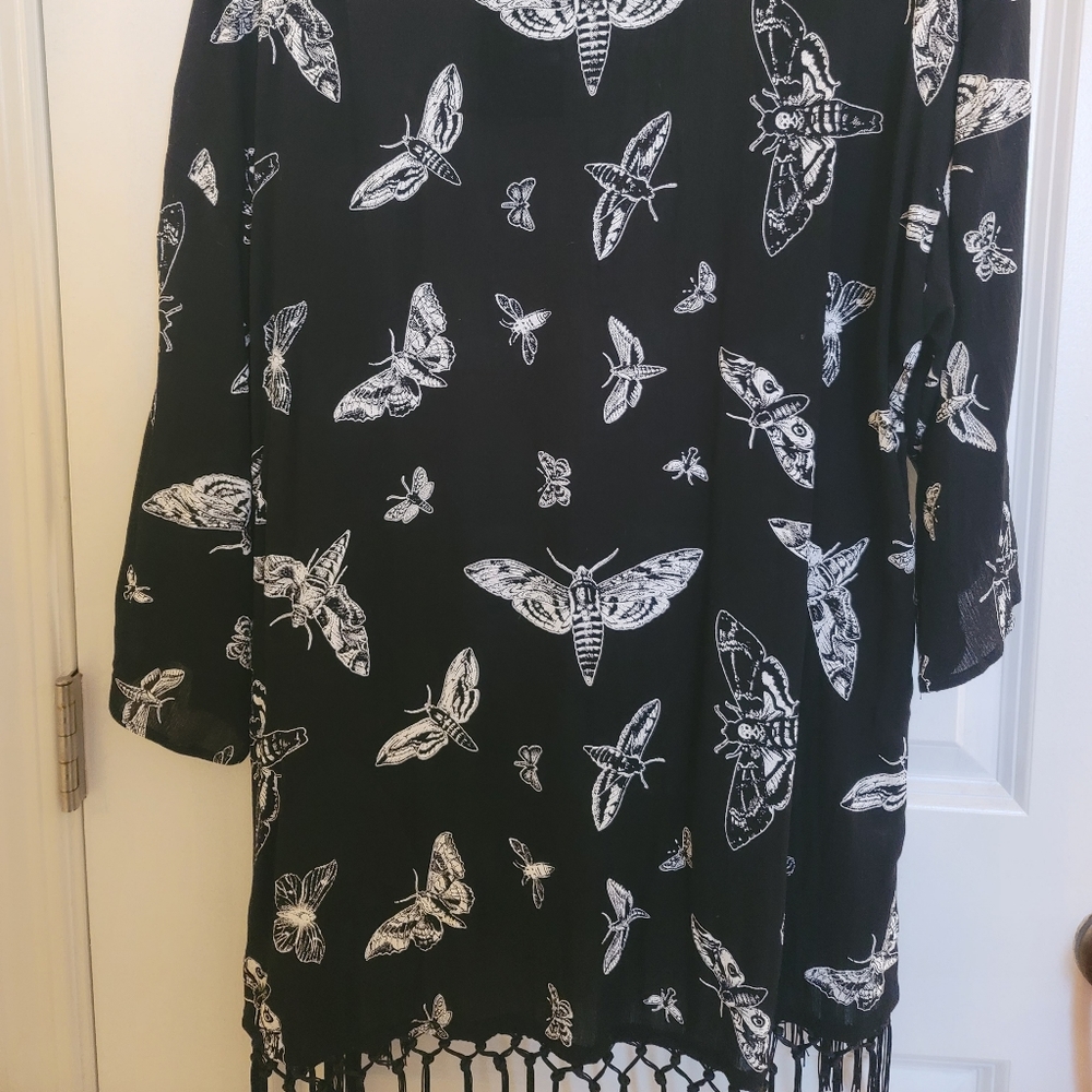 Blackcraft deathmoth kimono